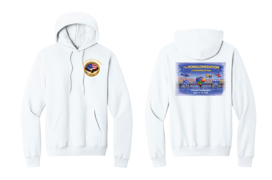 2026 Hoodie Sweatshirt White