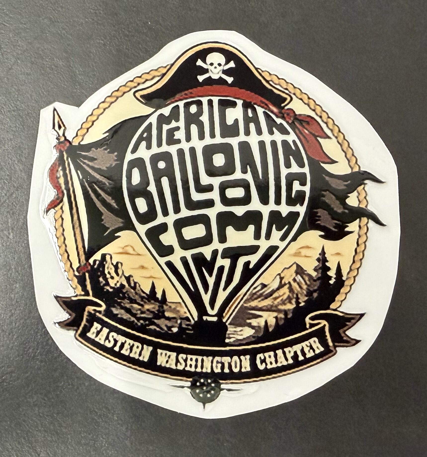 ABC EWA Chapter Sticker - UV Resistant